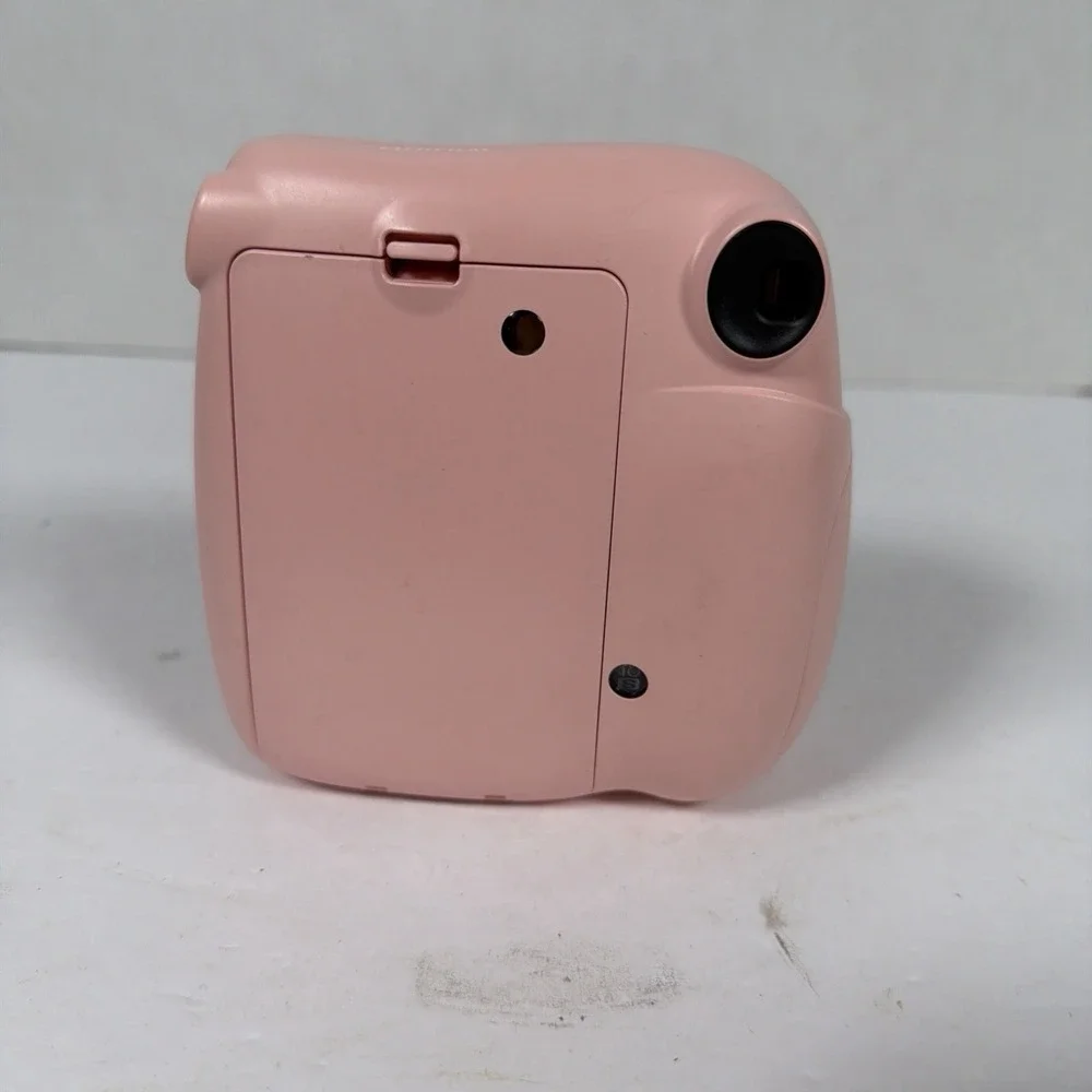 Fuji Instax Mini 7 + Plus Camera Light Pink Tested and Working